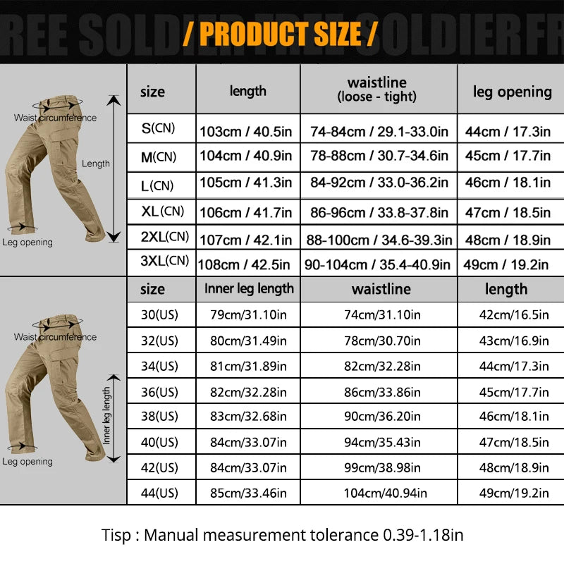 Hiking Tactical Water-Repellent Pants