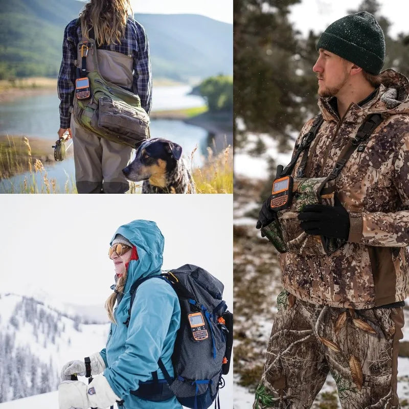 Bluetooth Handheld Portable 2-Way GPS Messenger for Hiking And Camping