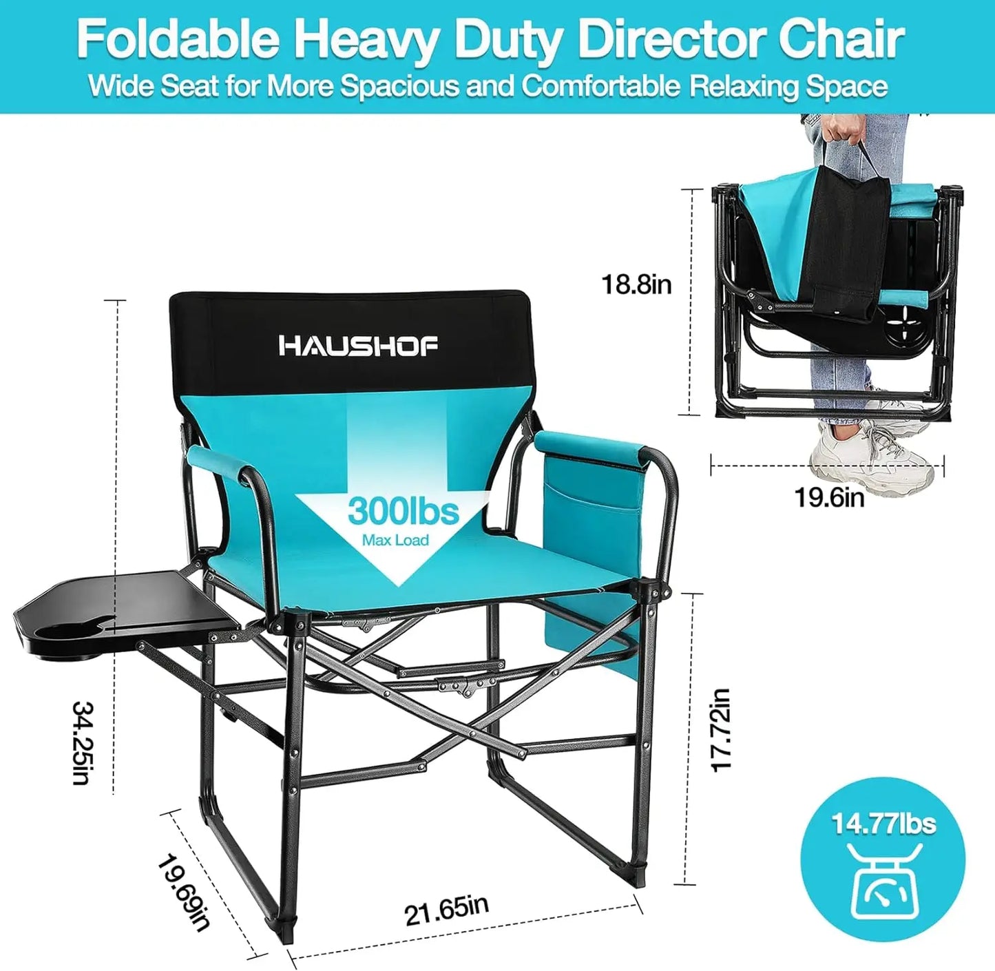 Camping Chair with Side Tableor