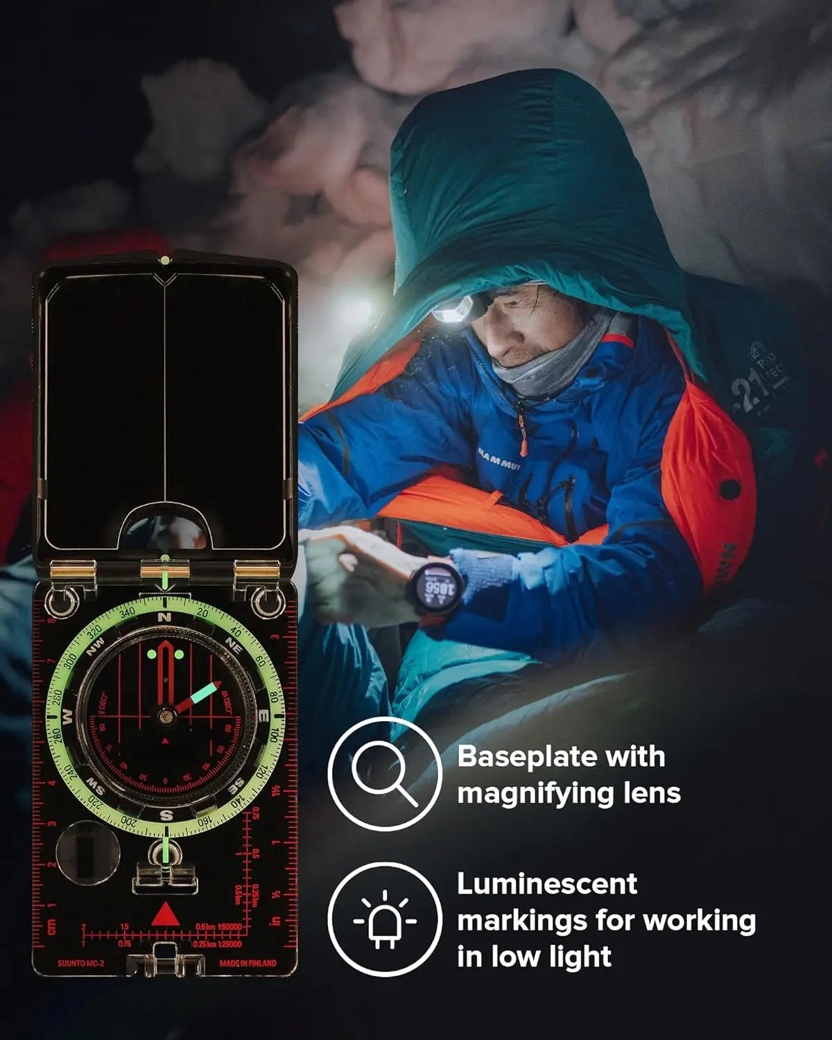 MC-2 Compass: Top-of-The-line Compass for Professionals & serious Hikers