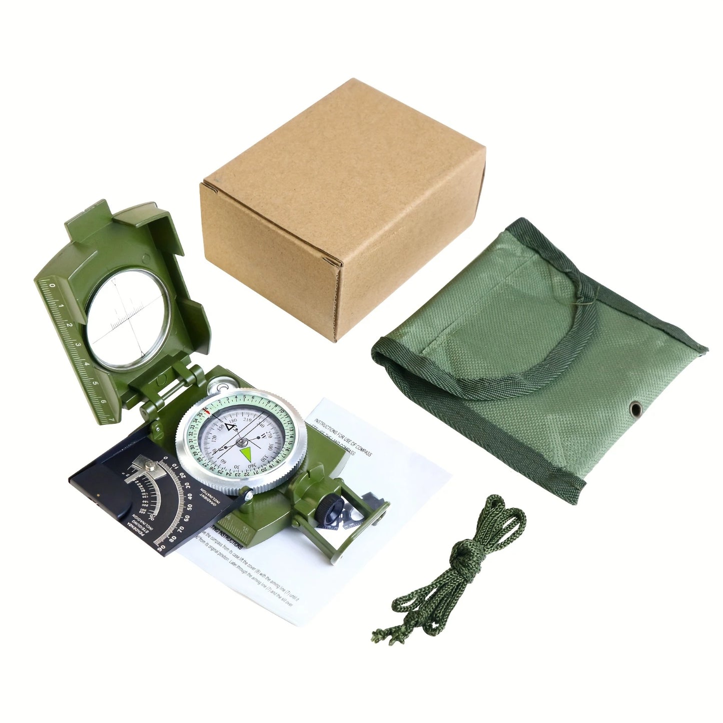 Survival Compass, Portable Digital Compass, Navigation Equipment For Outdoor Camping Hiking