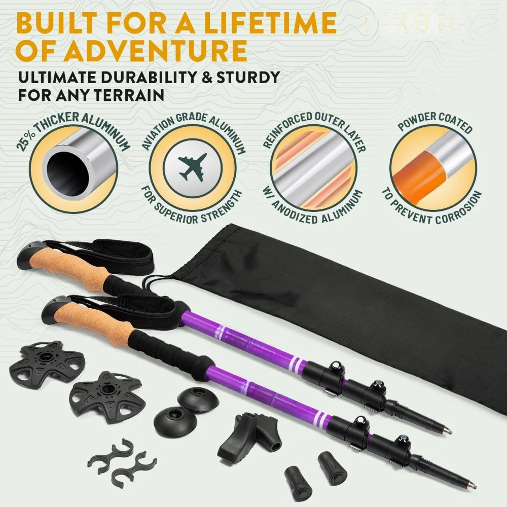 Lightweight Collapsible Hiking Poles