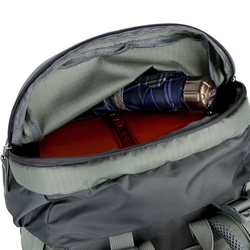 75L Large-capacity Waterproof Backpack with Rain Cover