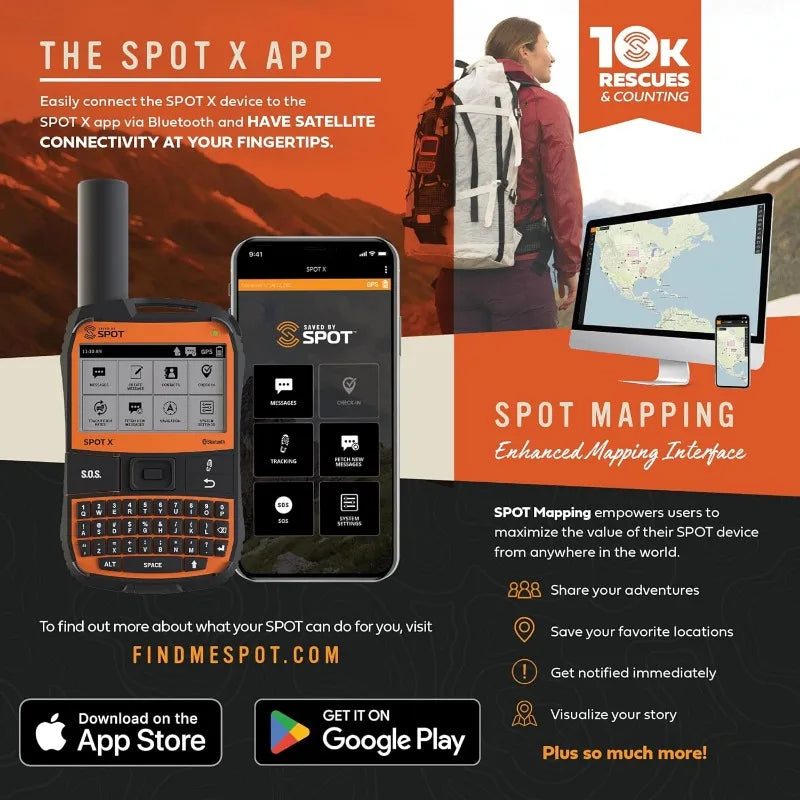Bluetooth Handheld Portable 2-Way GPS Messenger for Hiking And Camping