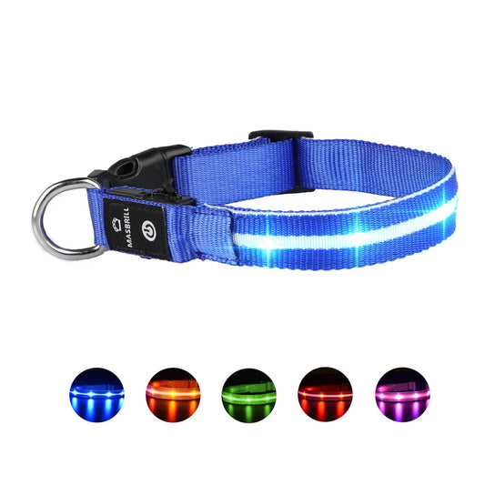 Dog Rechargeable LED Glowing Collar