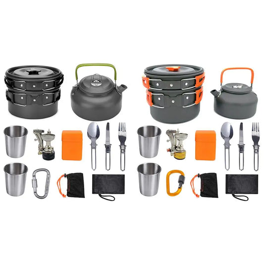 Camping  Aluminum Cooking Set