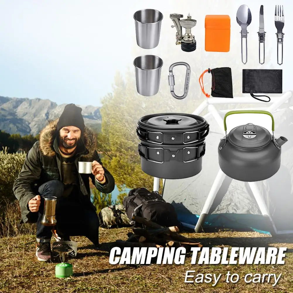 Camping  Aluminum Cooking Set