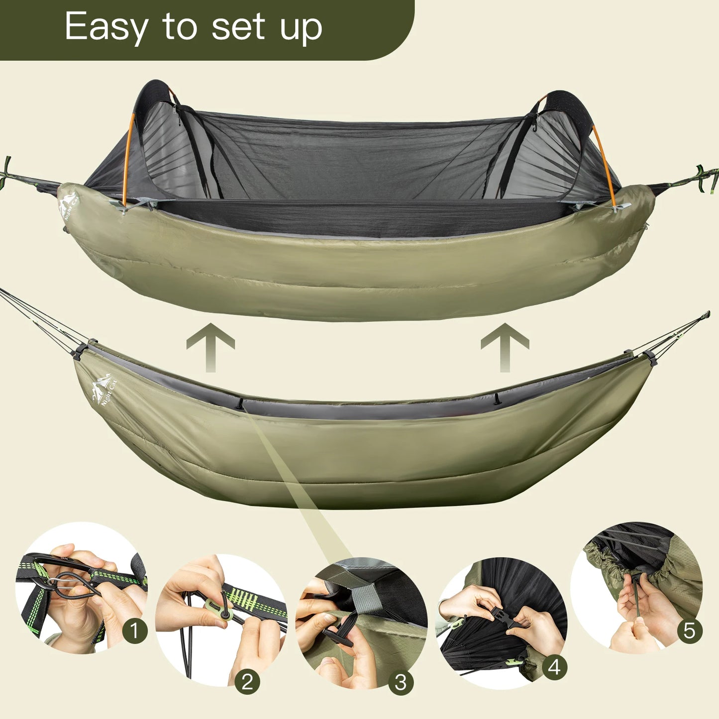 Hammock Under Quilts Sleeping Bag