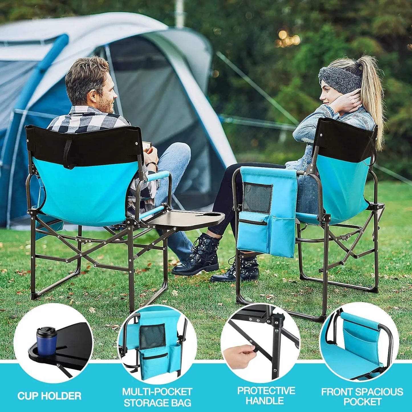 Camping Chair with Side Tableor