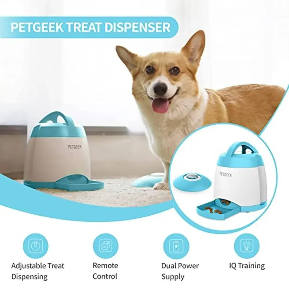 Dog Interactive Remote Control Treat Dispenser