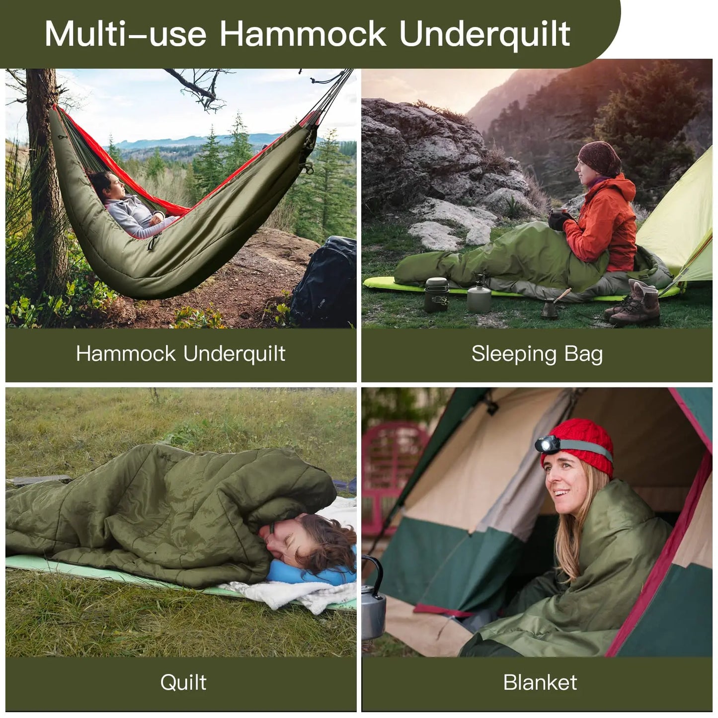 Hammock Under Quilts Sleeping Bag