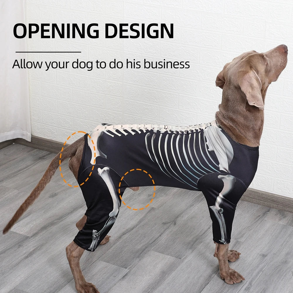 Dog Skeleton Costume