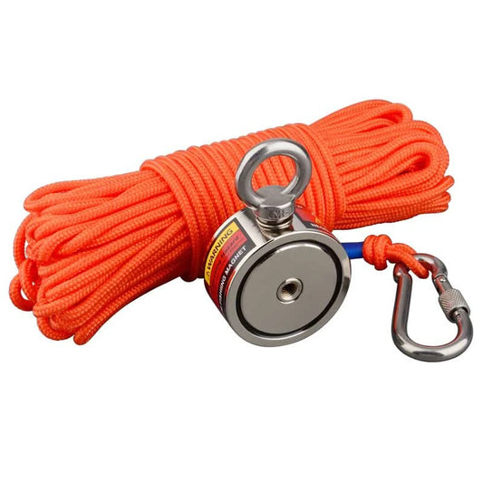 Strong Double Side Super Power Salvage Fishing Magnet with Searching Rope