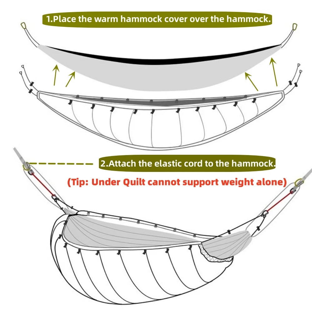 Hammock Under Quilts Sleeping Bag