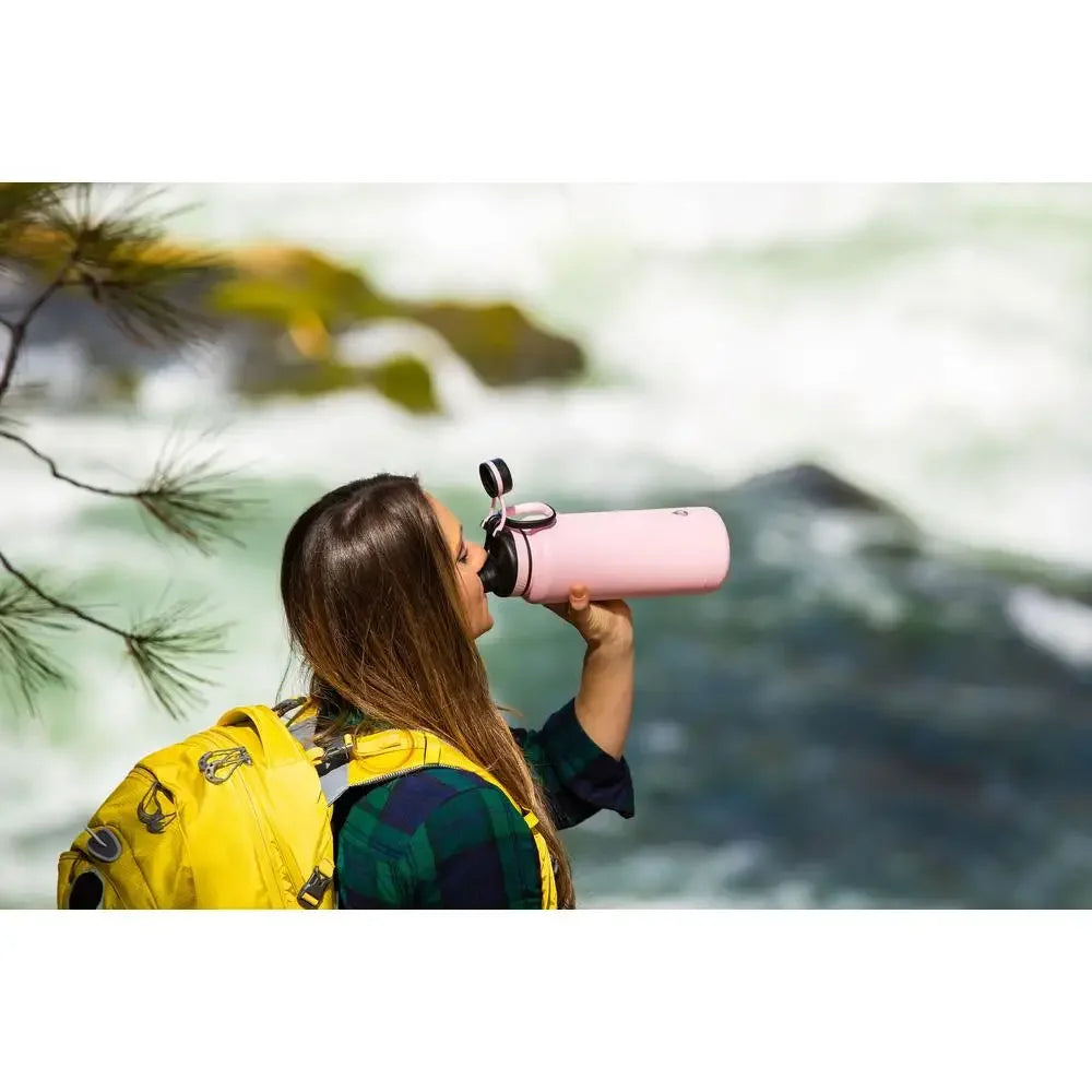 40 oz Black Frost Stainless Steel Water Bottle