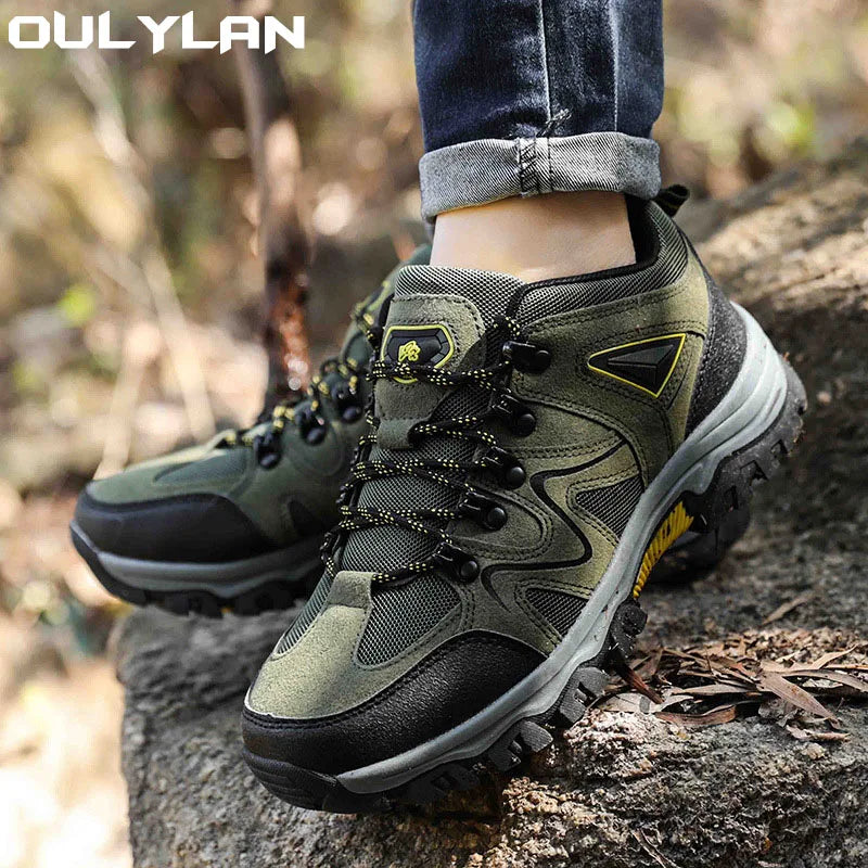 Breathable Men Hiking  Boots