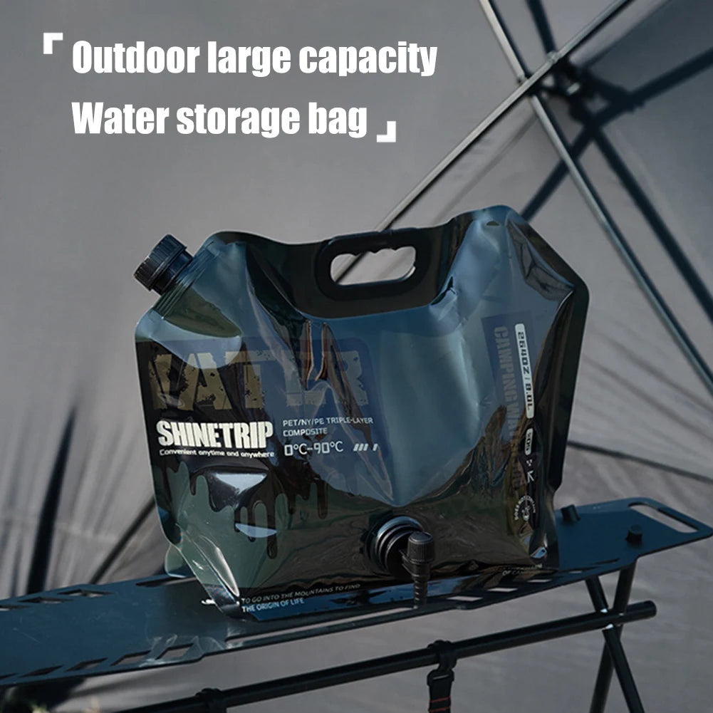 2Pcs 8L Camping Water Storage